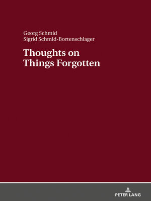 cover image of Thoughts on Things Forgotten